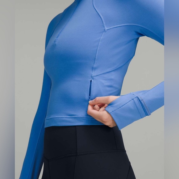Lululemon It’s Rulu Run Cropped Half Zip - Picture 2 of 8